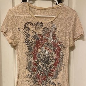 Women’s cut Petrol tshirt